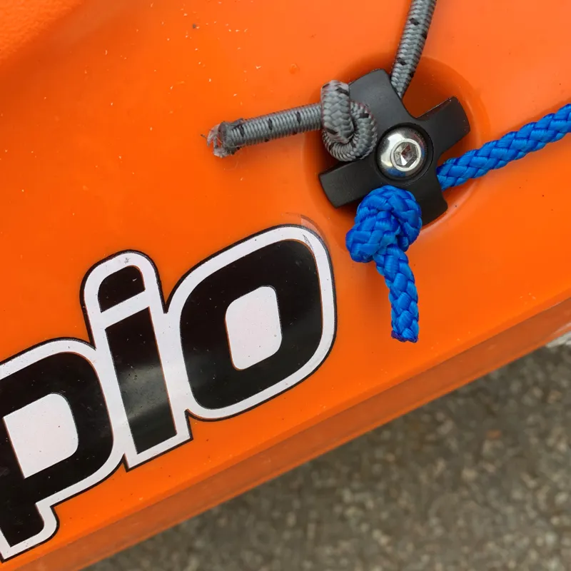 P and H Scorpio LV Sea Kayak With Skeg- Fuego Orange Sea Kayak - Second Quality-4